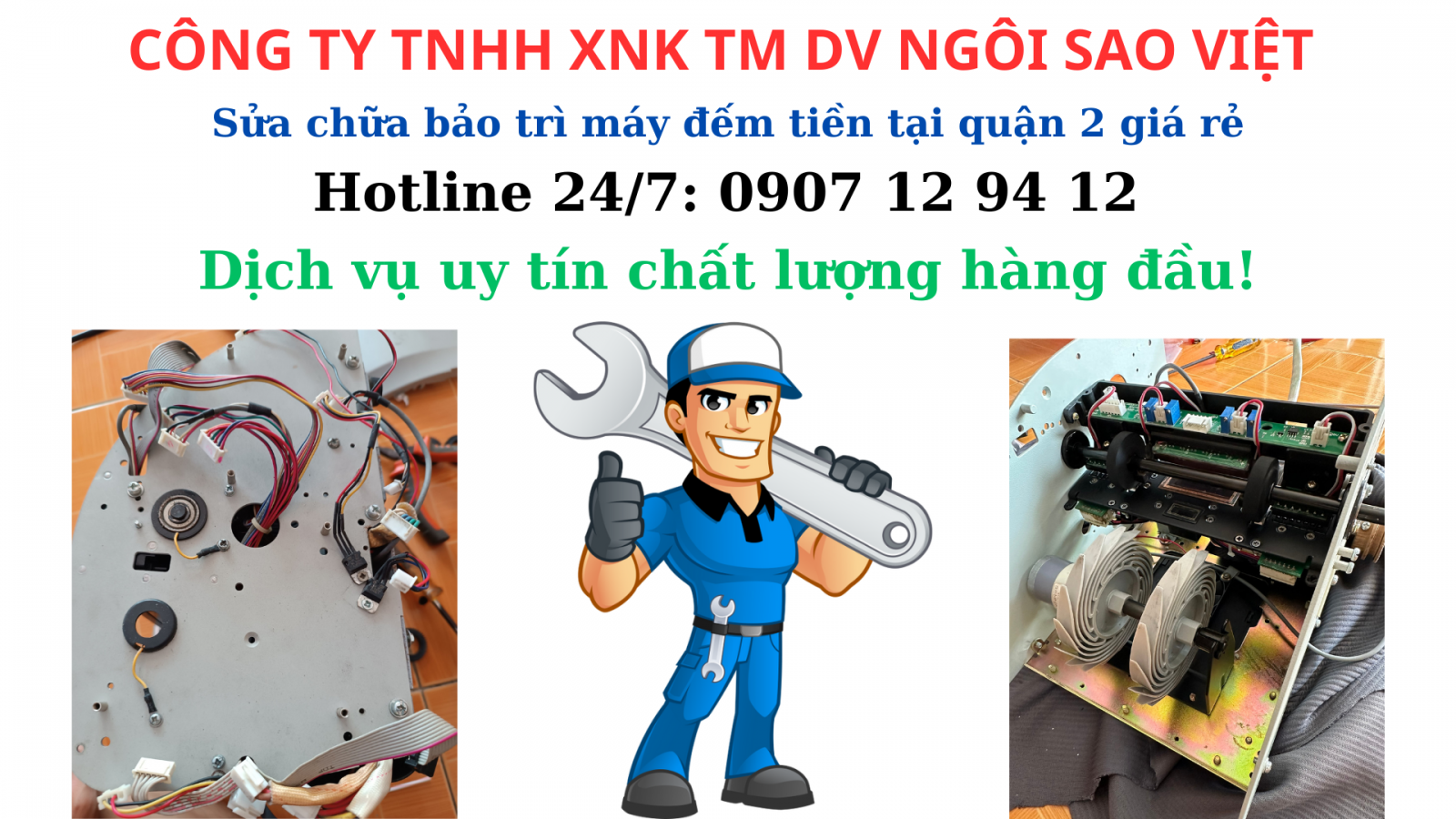 SỬA CHỮA BẢO TRÌ MÁY ĐẾM TIỀN TẠI QUẬN 2