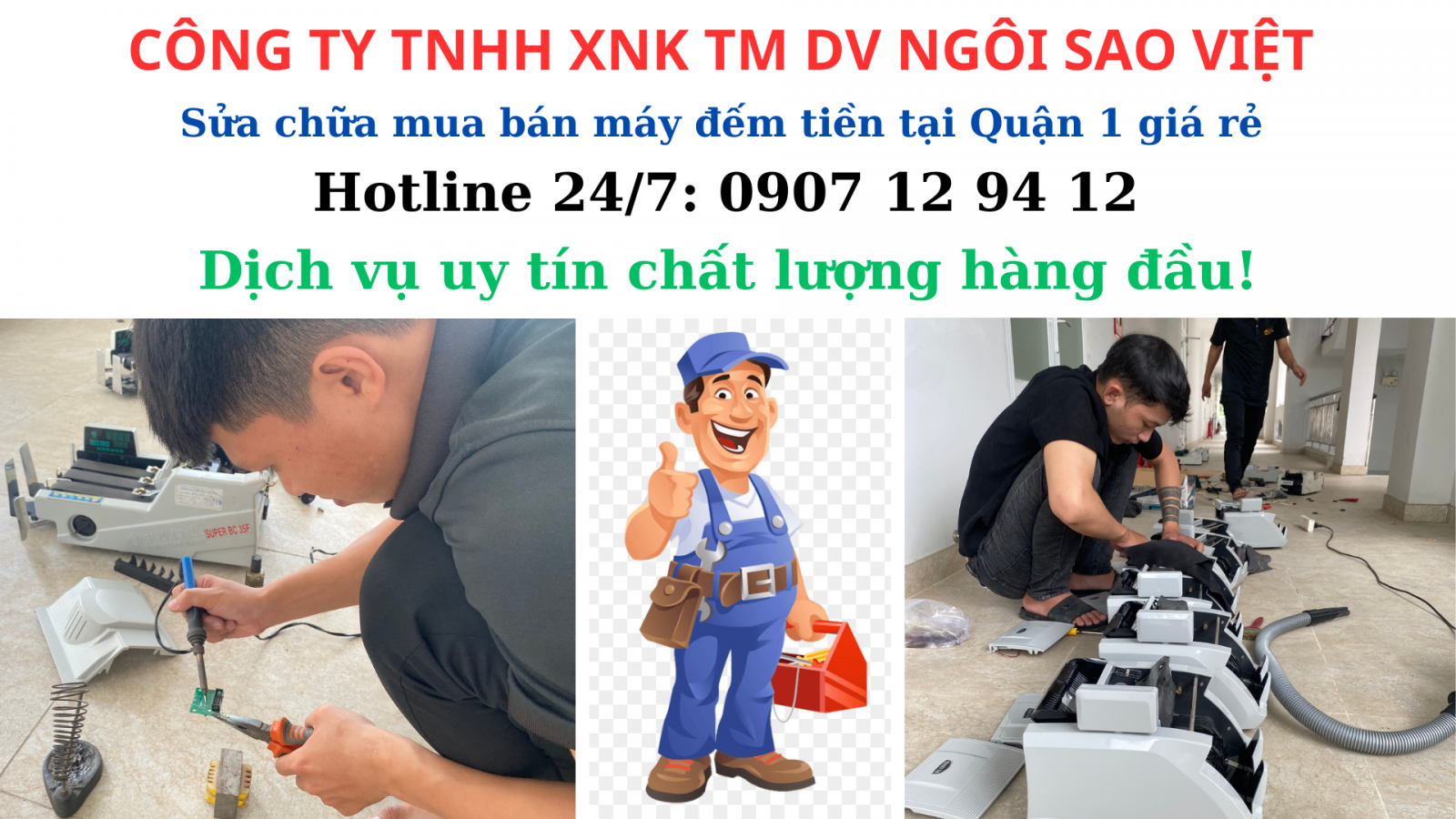 SỬA CHỮA MUA BÁN MÁY ĐẾM TIỀN TẠI QUẬN 1