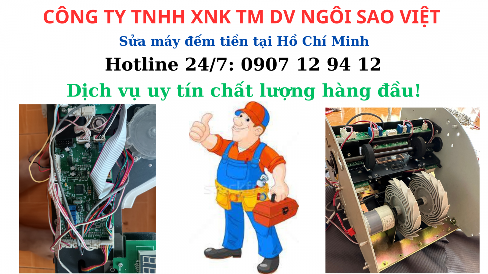 SỬA MÁY ĐẾM TIỀN TẠI HỒ CHÍ MINH