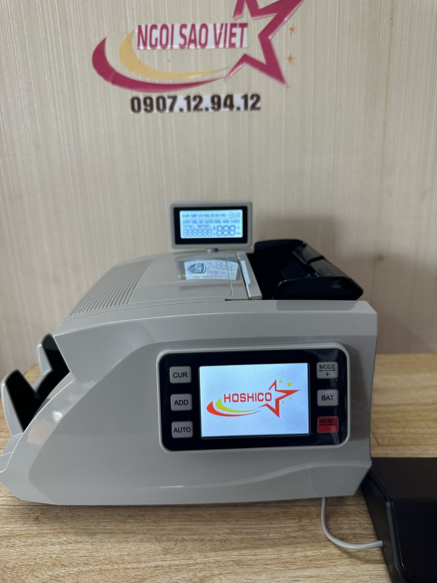 6 lý do bạn nên tậu ngay máy đếm tiền Hoshico Nhật Bản