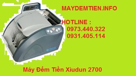 MÁY ĐẾM TIỀN XIUDUN 2700 ( NEW )