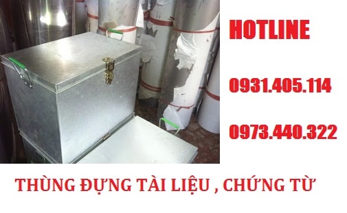 Thùng đựng hồ sơ , tài liệu , chứng từ