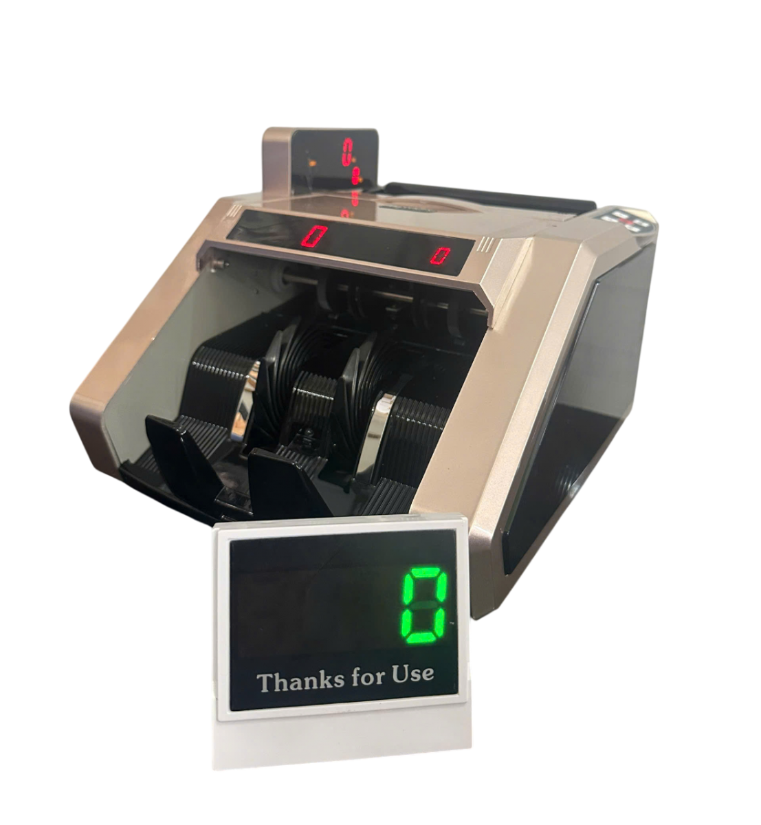 Máy đếm tiền Hoshico Sạc Pin
