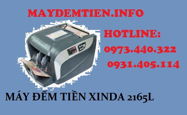 MÁY ĐẾM TIỀN XINDA 2165L CHÍNH HÃNG.