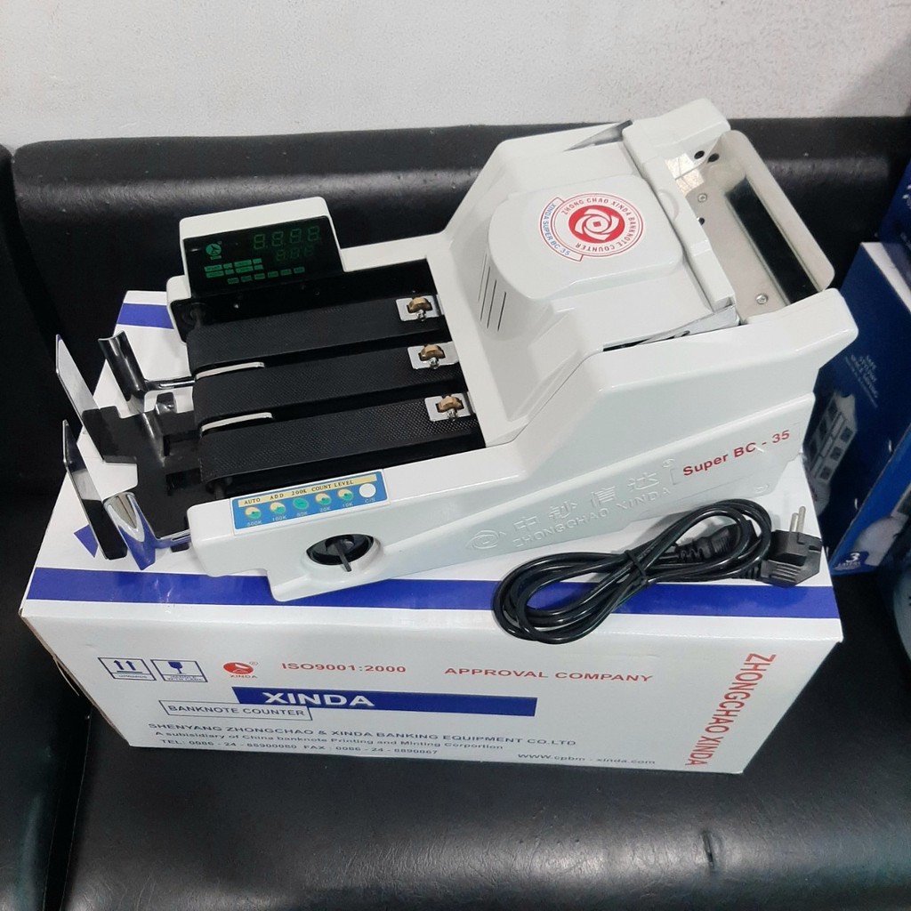 may dem tien xinda super bc 35f
