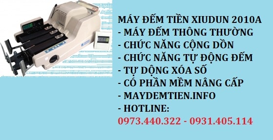 MÁY ĐẾM TIỀN XIUDUN 2010A