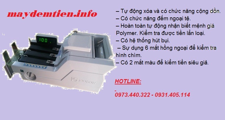 may dem tien xiudun 668E