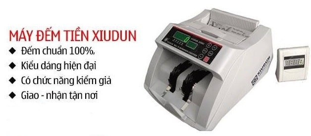 máy đếm tiền xiudun giá rẻ