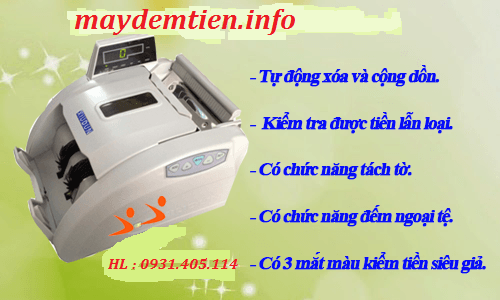 máy đếm tiền xiudun 2700