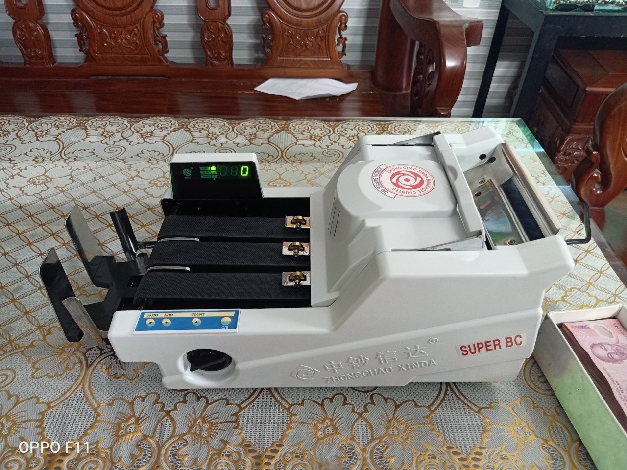 may dem tien xinda super bc 35f